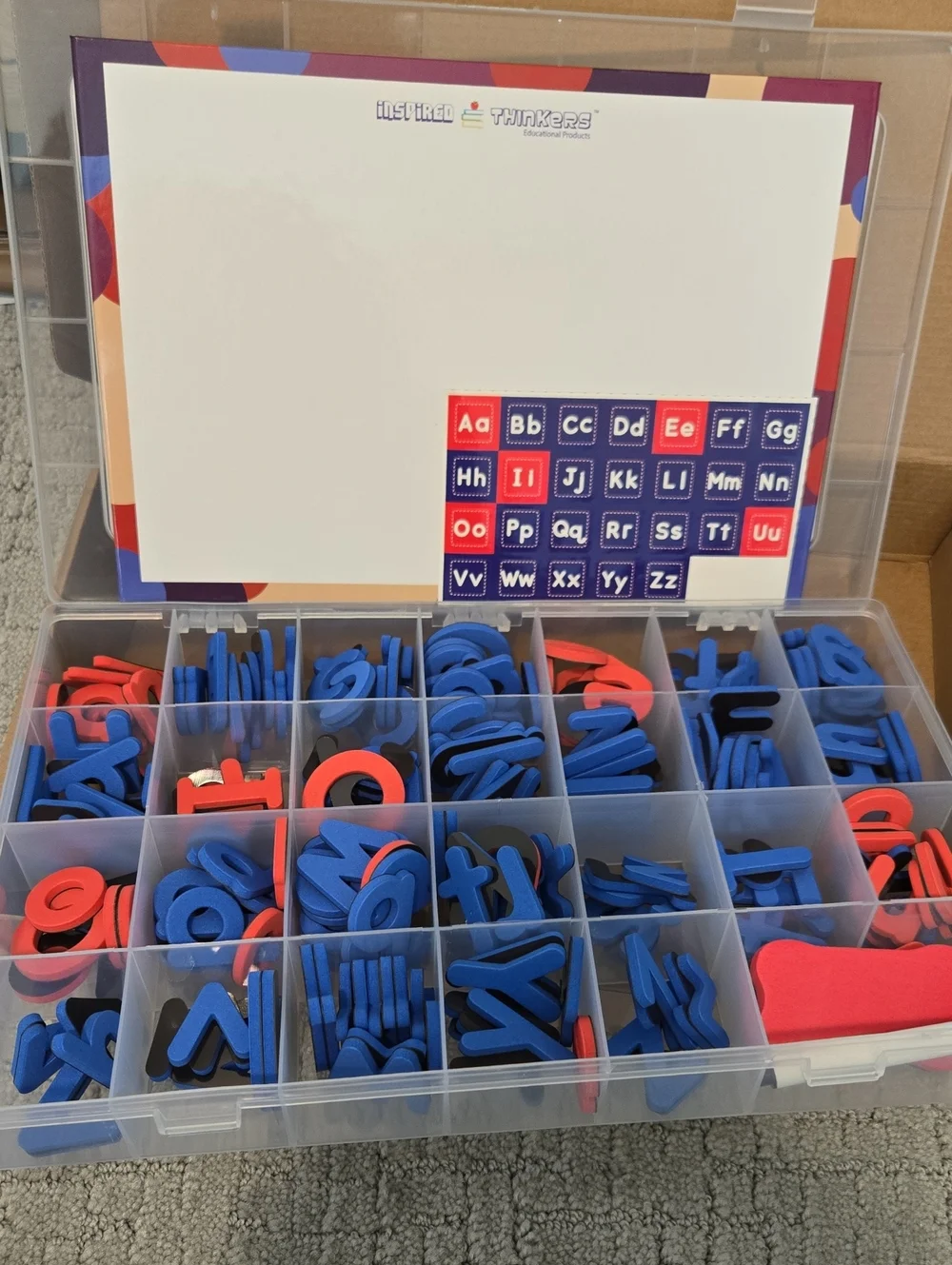 Inspired Thinkers Classroom Magnetic Letters Kit NWT